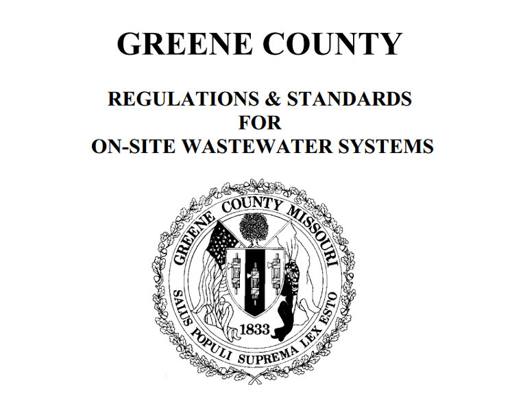 septic system requirements greene county