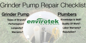 checklist for hiring plumbers in branson to repair grinder pump